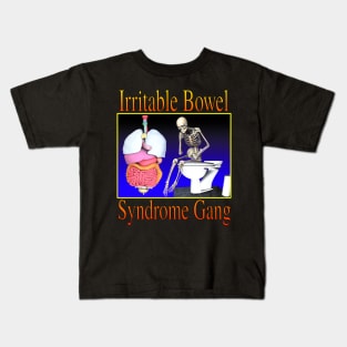 Irritable Bowel Syndrome Gang - 90's 2000's y2k Kids T-Shirt